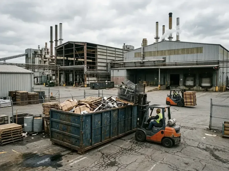 industrial-factory-scrap-conta-003 — frequently asked questions, Cheap Roll-off Dumpster Rentals in Clarks Summit, PA